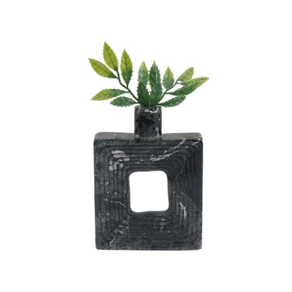 Marble Square Vase - Small