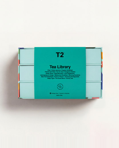 T2 Tea Library 90 Tea Bag Sachet Gift Set — Gifts Hub Australia (image 1)