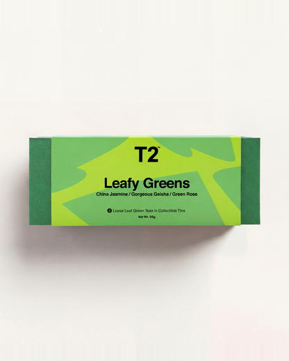 T2 Leafy Greens Green Tea Gift Tin Set — Gifts Hub Australia (image 1)