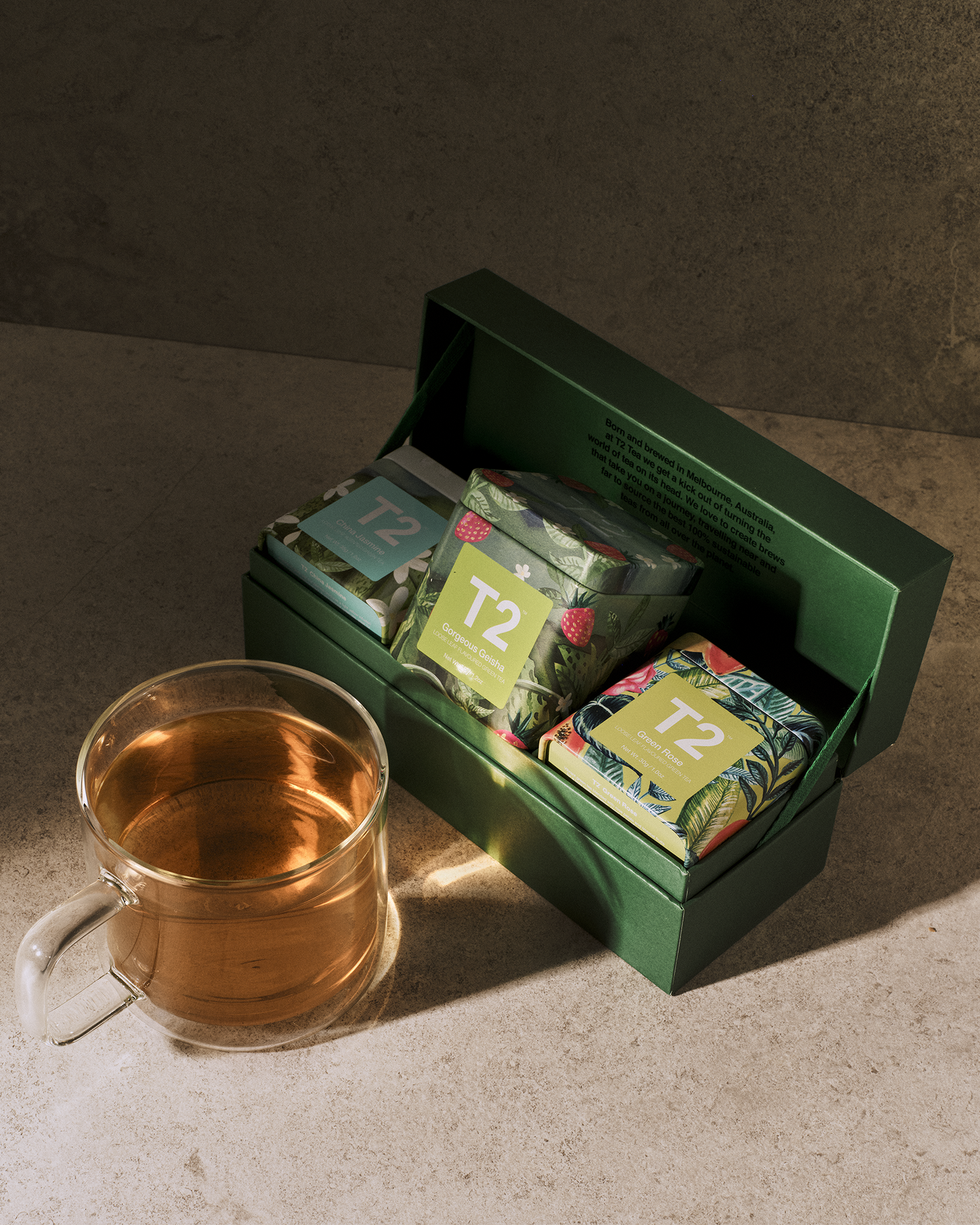 T2 Leafy Greens Green Tea Gift Tin Set — Gifts Hub Australia (image 2)