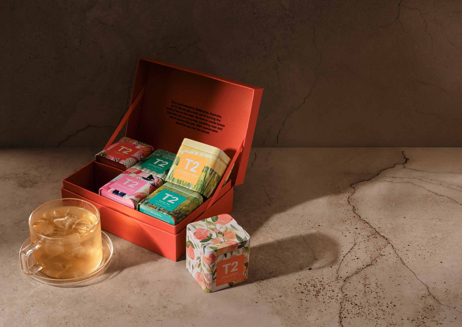 T2 Fruits of the Florist Tea Gift Tin Set