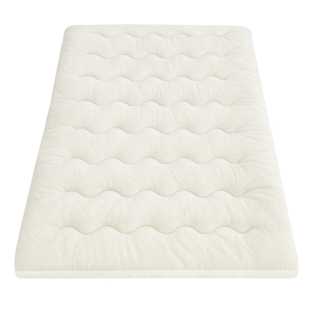 Giselle 5cm Mattress Topper Pillowtop toppers Double-Sided King Single