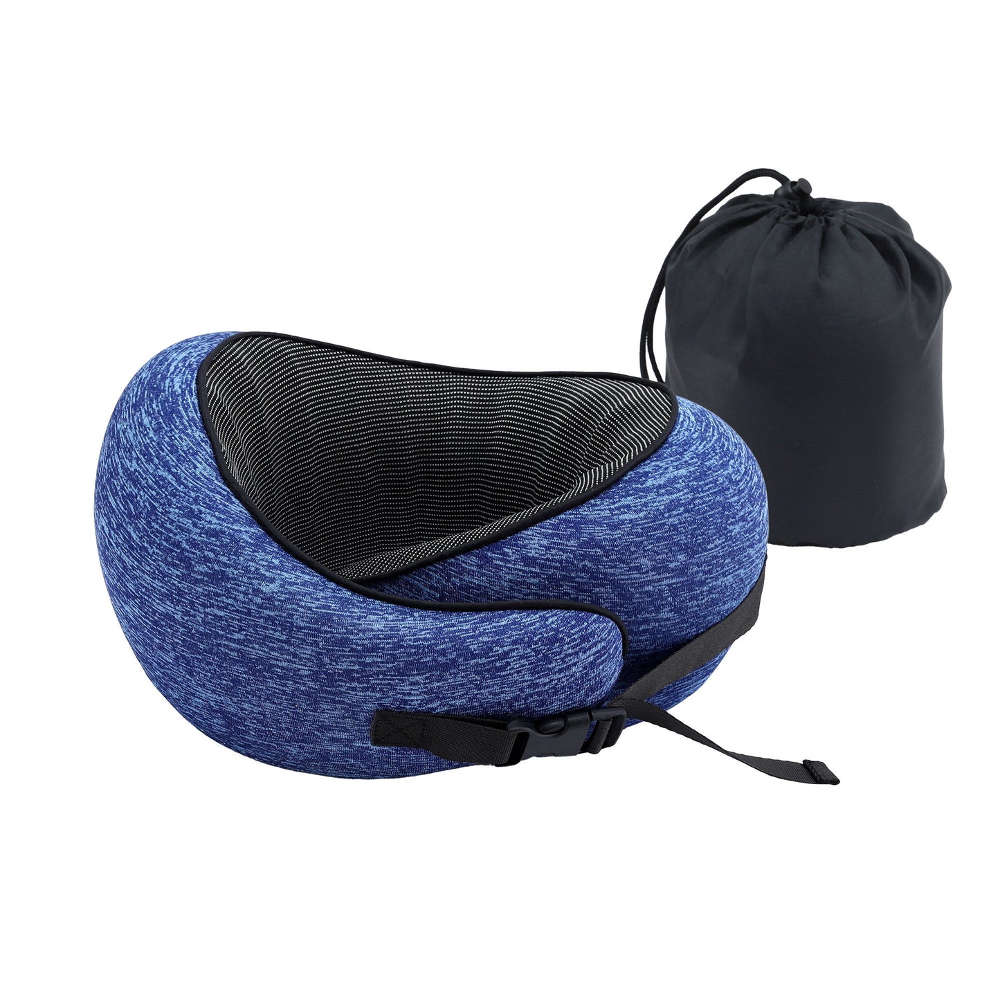 Wanderlite Travel Pillows For Airplanes Ergonomic Memory Foam Neck Pillow, Breathable &...