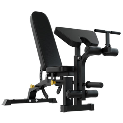 SmartFit C1 Max Multi Functional Cable Crossover Station 140kgs Pin Loaded  Machine  + Multi Func Bench+7Ft Olympic Barbell + 100kgs Weights