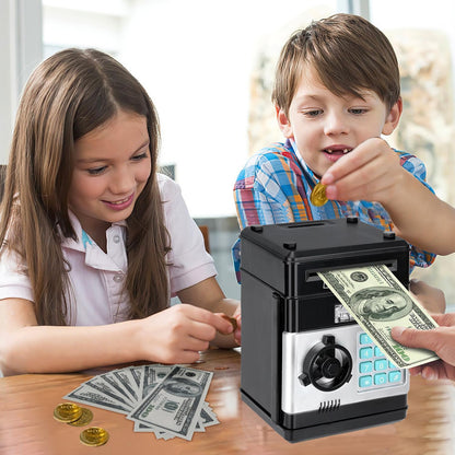 Toys For Kids Ages 5-7, 8-10, Electronic ATM Password Cash Coin Can Auto Scroll Paper Money...