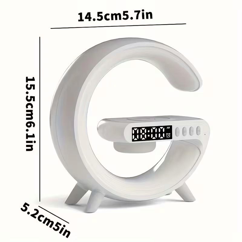 Wireless Speaker With Mobile Phone Charger; Creative Ambient Light Night Light;...