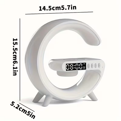Wireless Speaker With Mobile Phone Charger; Creative Ambient Light Night Light;...