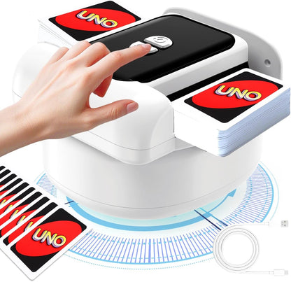 2 Deck Automatic Card Shuffler Board Game Poker Playing Cards Shuffling Machine