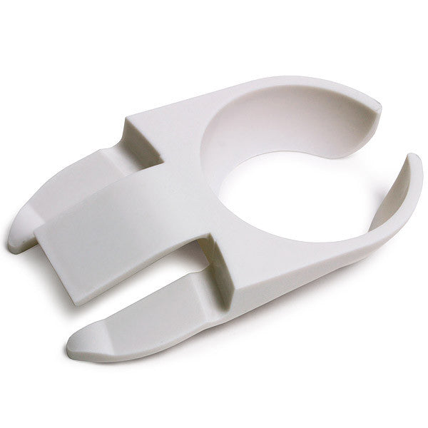 50 Pack Of 75mm White Wine Glass Dinner Lunch Plate Clip Holder - Stand Up Buffet Party -...