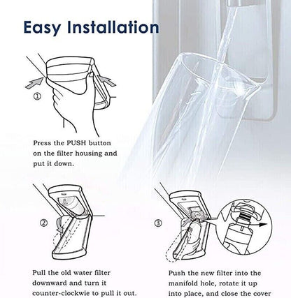 3 PACKLG-LT1000P ADQ747935 Genuine Refrigerator Water Filter Replacement AU SHIP