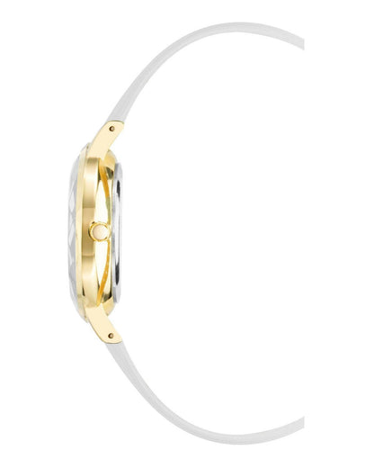 Gold Fashion Analog Watch with Quartz Movement One Size Women