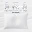 Puredown Goose Down And Feather Pillow Inserts For Sleeping, 100% Cotton Fabric Cover Bed...