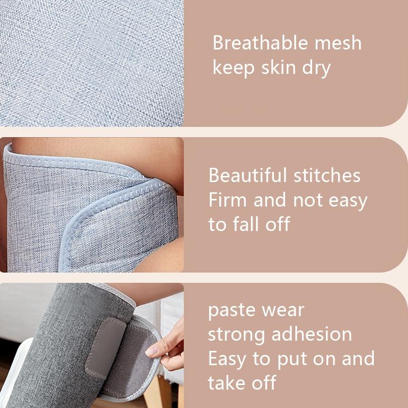 Wireless Leg Massage Pink Hot Compress + Air Pressure