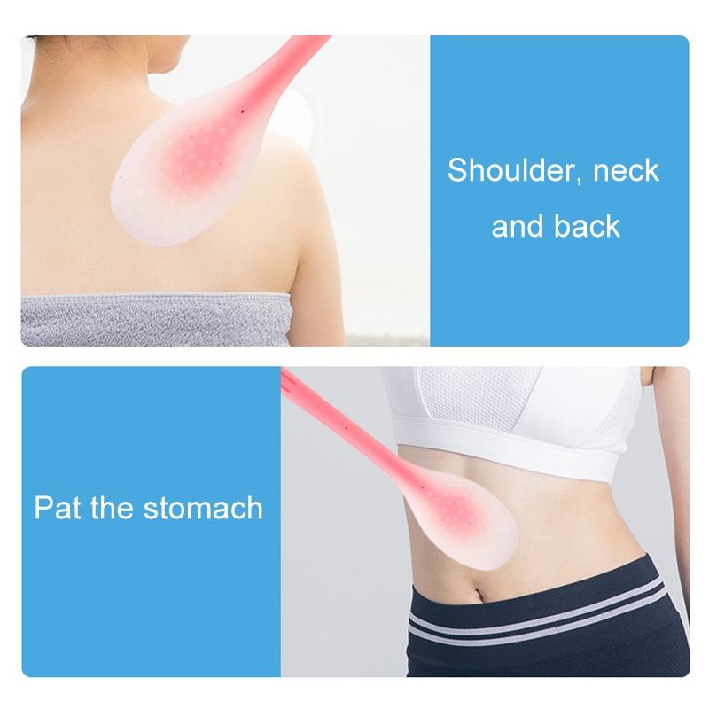 Blue Silicone Gua Sha Massage Board 32Cm - Blue 32Cm