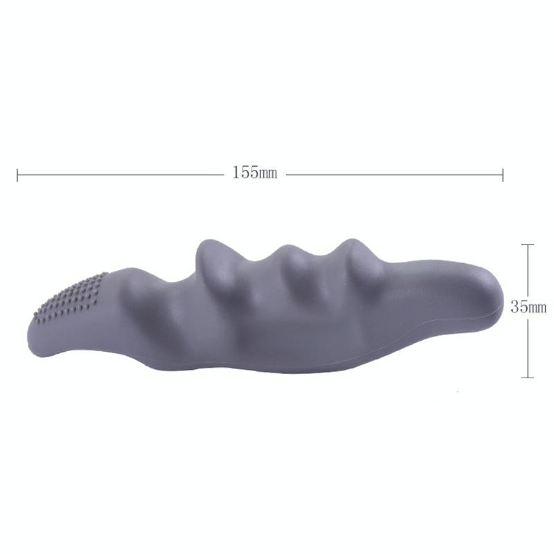Silicone Thumb Massager For Muscle Relaxation And Fascia Massage Pink