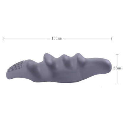 Silicone Thumb Massager For Muscle Relaxation And Fascia Massage Pink