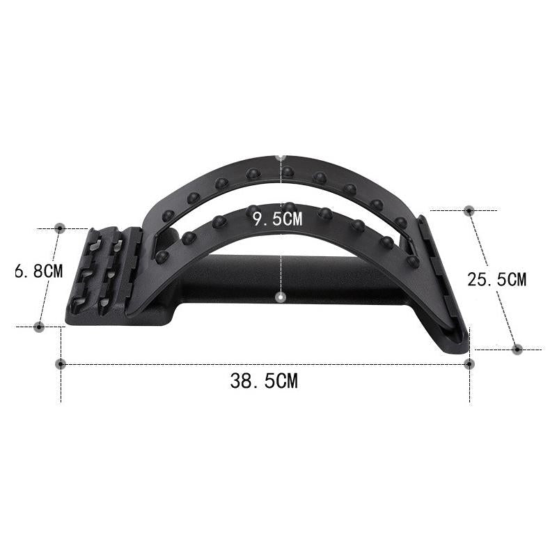 Back Massage Stretcher For Lumbar Traction And Pain Relief