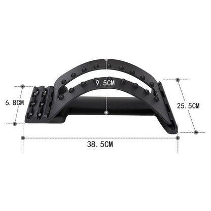 Back Massage Stretcher For Lumbar Traction And Pain Relief