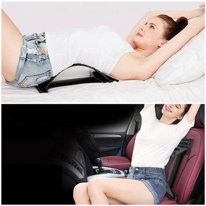 Back Massage Stretcher For Lumbar Traction And Pain Relief