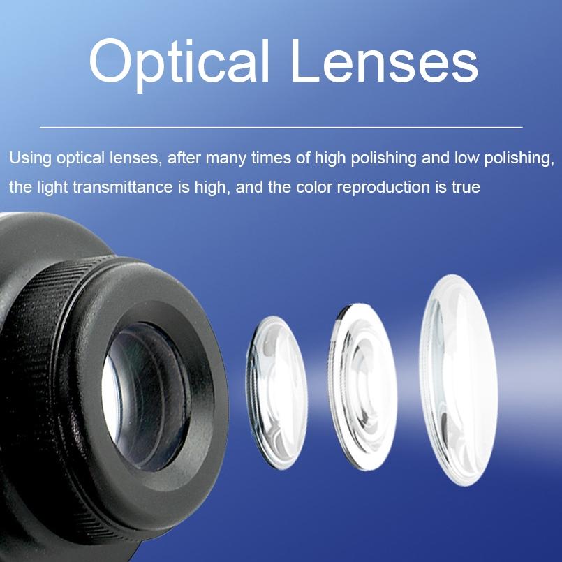 Portable Telescope - 2x / 3x Hd Full Optical Lens for Stargazing