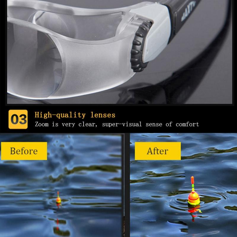 Adjustable Focus Fishing Telescope for Myopia