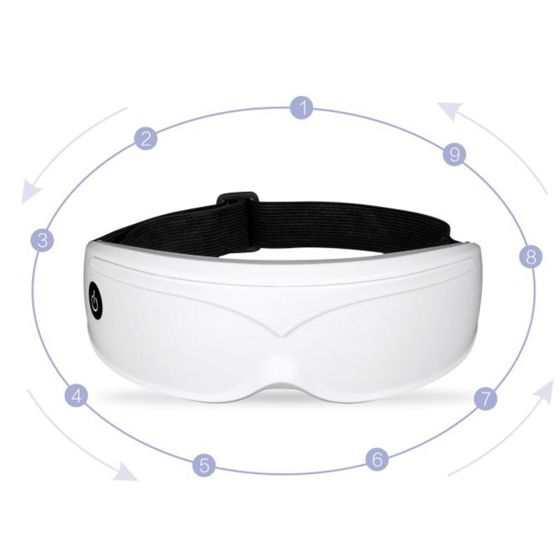 Portable Eye Massage Instrument For Myopia Relief White