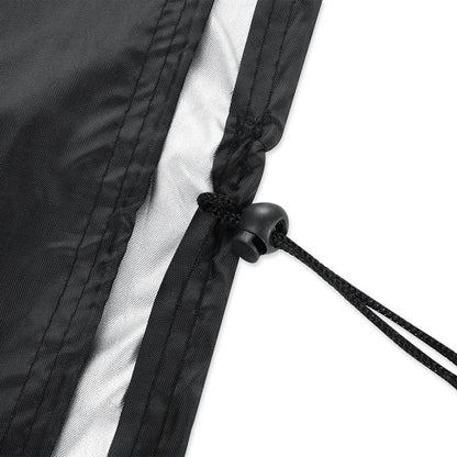 Waterproof 210d Oxford Cloth Cover for Outdoor Furniture Set - Protects from Uv Dust and Rain - 213 x 132 x 74cm - Black