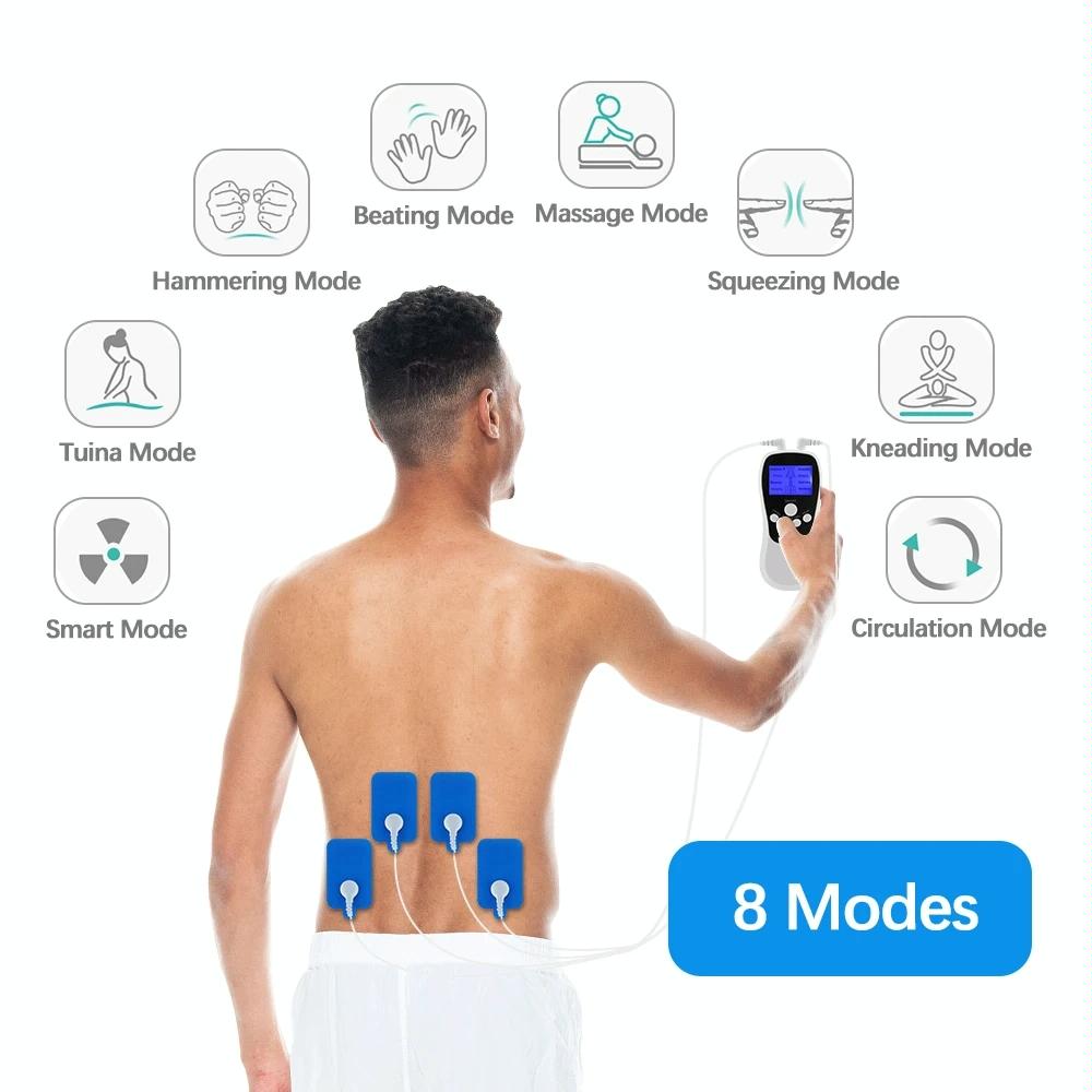 Blue Low Frequency Pulse Meridian Massage Instrument - Blue Standard