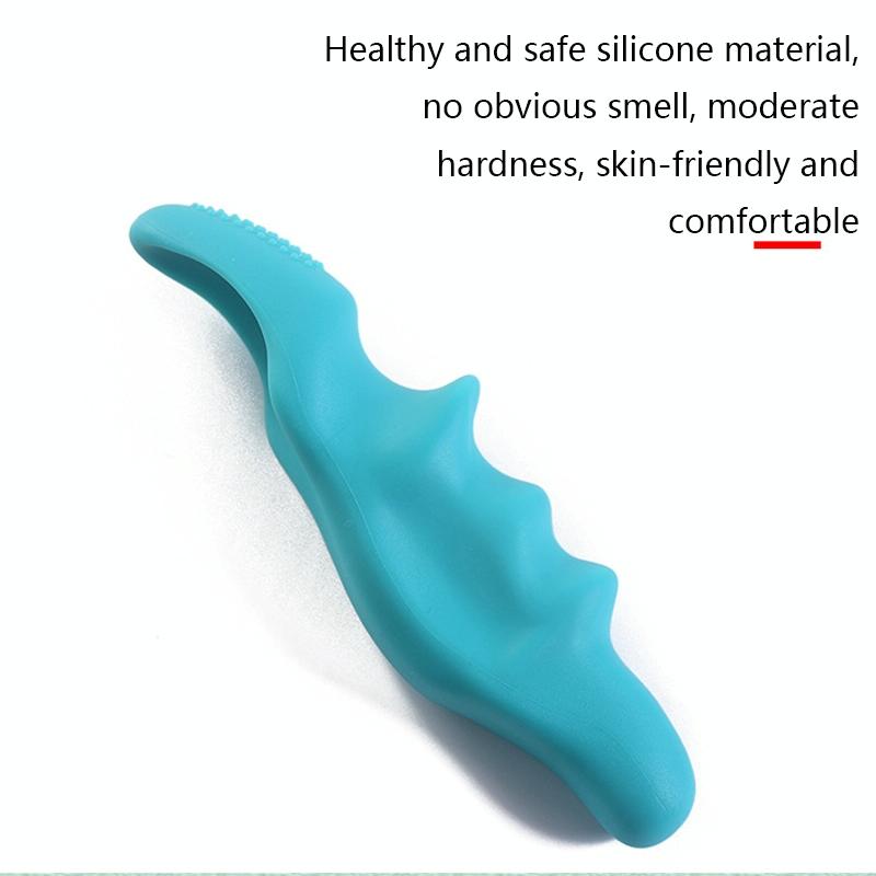Silicone Thumb Massager For Muscle Relaxation And Fascia Massage