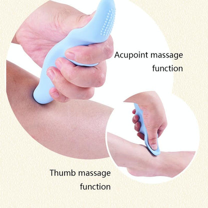 Silicone Thumb Massager For Muscle Relaxation And Fascia Massage