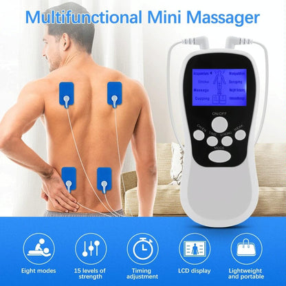 Blue Low Frequency Pulse Meridian Massage Instrument - Blue Upgrade