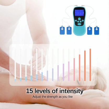 Blue Low Frequency Pulse Meridian Massage Instrument - Blue Upgrade