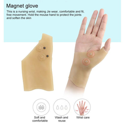 Silicone Wrist Massage Gloves For Keyboard Hand Care
