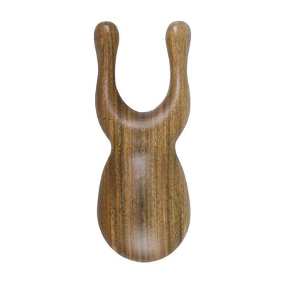 Solid Wood Massage Eye Scraping & Nose Massage Gold Sandalwood Random Colour
