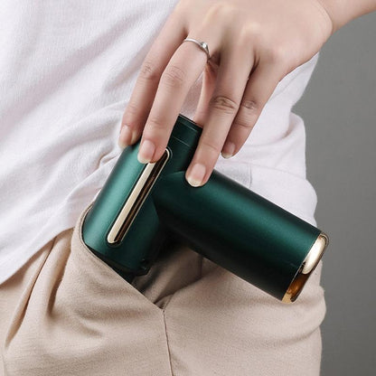 Electric Shock Muscle Massage Gun - Mini Green Pocket