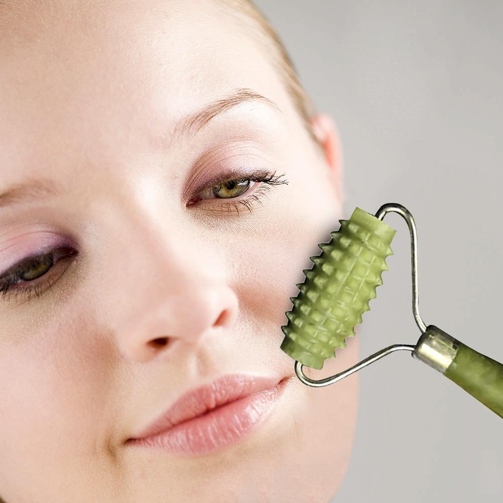 Jade Facial Massager Roller Portable Massage Roller For Face