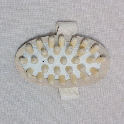 Wood Balloon Cushion Massager Soothing Body Massage Brush