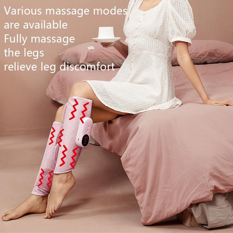 Wireless Leg Massage Blue Hot Compress + Air Pressure
