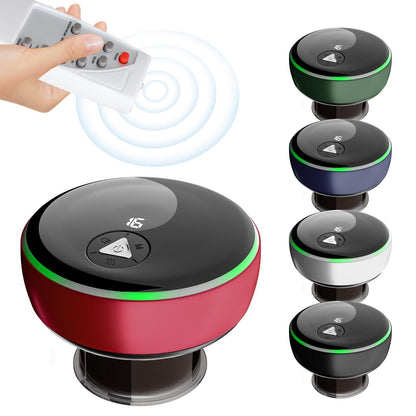 Smart Cupper With Light: Electric Heated Scraping Massage Tool - Black