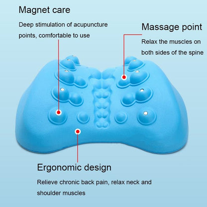 Back Support Magnet Massage Cushion 26.5X22X8.5Cm