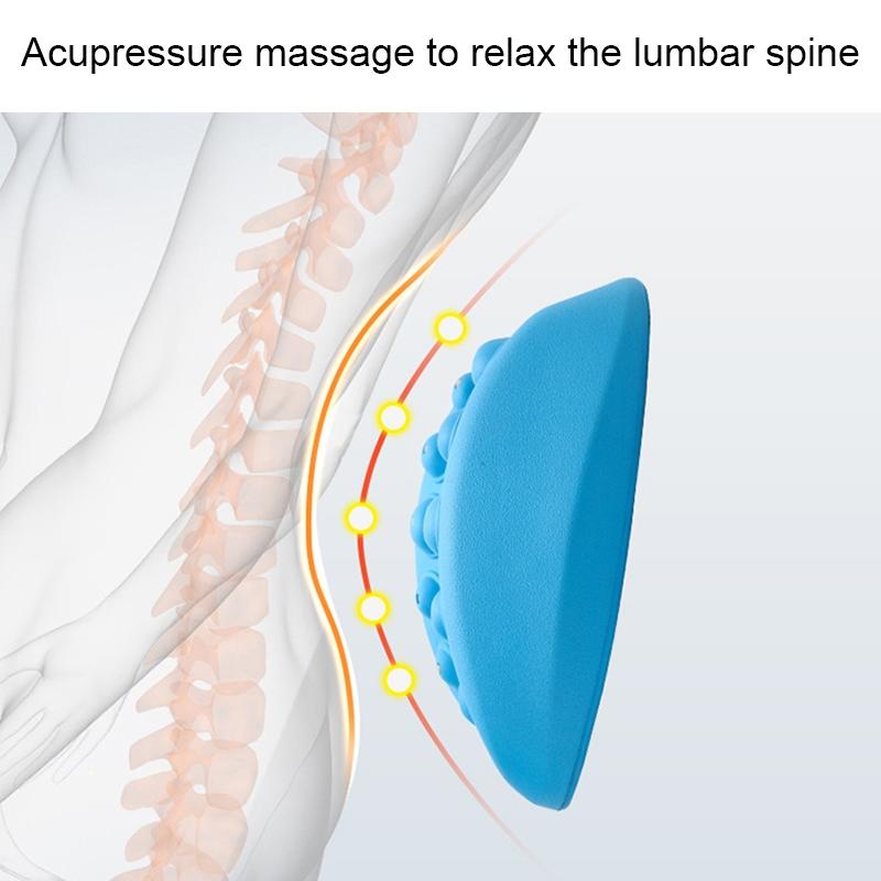 Back Support Magnet Massage Cushion 26.5X22X8.5Cm