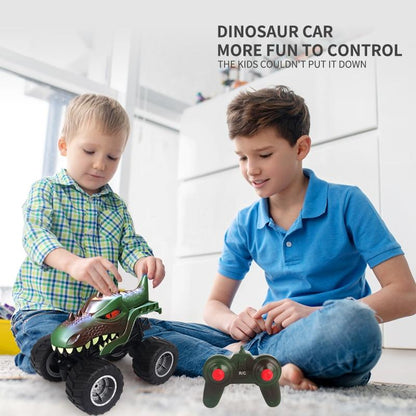 Remote Control Dinosaur Climbing Truck - 2.4g Monster - Green