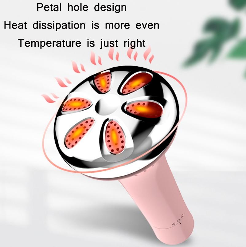 Smokeless Moxibustion Open Flame Massage Equipment - Cherry Pink