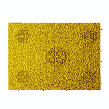 Fitness Toe Press Board For Home Foot Massage - Peacock Pink