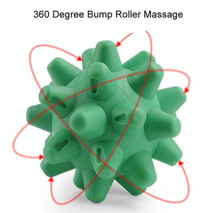 Handheld Hedgehog Massage Ball For Plantar Relaxation And Fitness - Blue