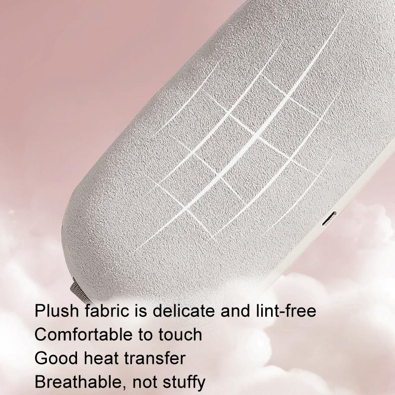 Smart Massage Belt For Abdomen & Waist Electric & Warm - Pink 2000Mah