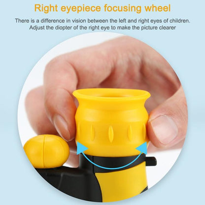 High Magnification Children's Outdoor Telescope - Hd Quality - Yellow