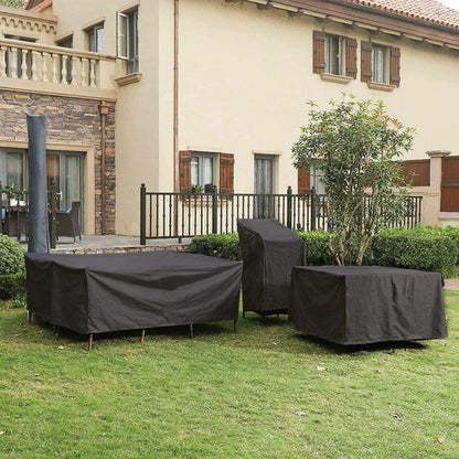Waterproof Outdoor Furniture Cover for Garden Table and Chairs - 330x220x90cm