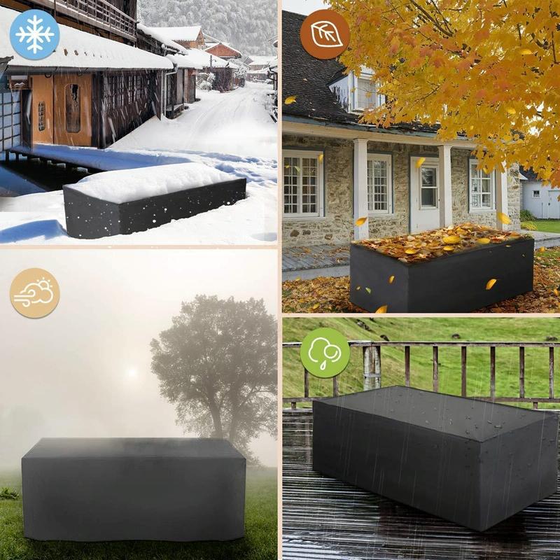 Waterproof Outdoor Furniture Cover for Garden Table and Chairs - 250x200x80cm
