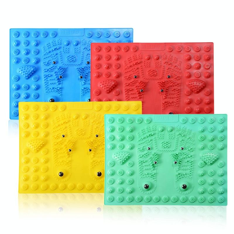 Foot Magnetic Therapy Massage Pad Toe Pressing Board - Green